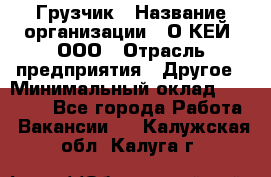 Грузчик › Название организации ­ О’КЕЙ, ООО › Отрасль предприятия ­ Другое › Минимальный оклад ­ 25 533 - Все города Работа » Вакансии   . Калужская обл.,Калуга г.